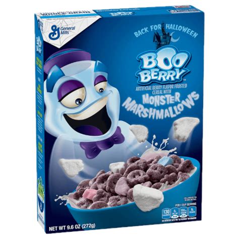 Boo Berry Monster Marshmallows P Atki General Mills Yummo