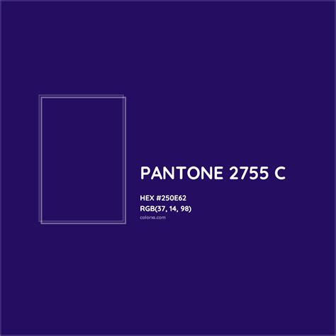 About PANTONE 2755 C Color Color Codes Similar Colors And Paints