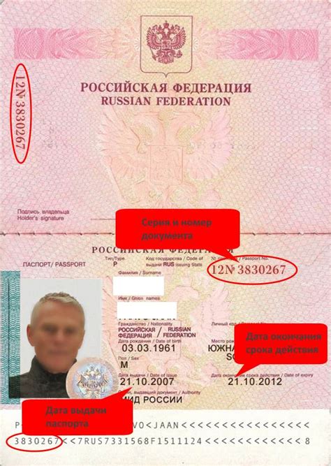 Номер и серия загранпаспорта: где находятся данные, как присваиваются ...