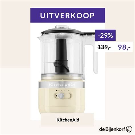 an image of a blender with the words kitchen aid written in german on it