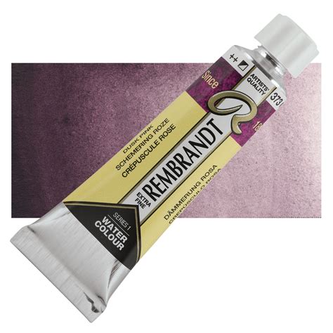 Rembrandt Artist Watercolors Dusk Pink 10 Ml Tube BLICK Art Materials