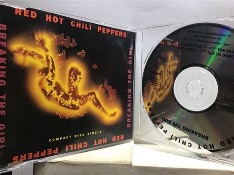 CD SINGLE RHCP Red Hot Chili Peppers Breaking The Girl OOP W