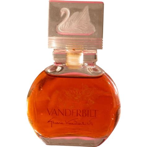 Perfume Bottle Gloria Vanderbilt With Swan All Glass Time In A Bottle