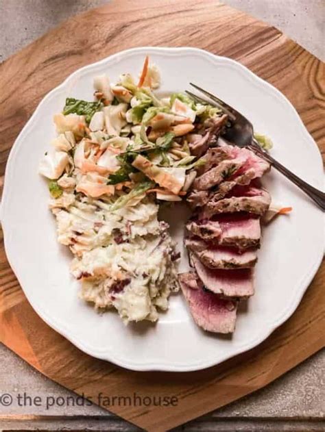 Best Ahi Tuna Recipe And Sides The Ponds Farmhouse