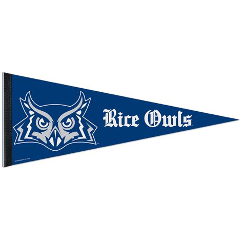 Seteamshop Rice University Premium Pennant 12 X 30