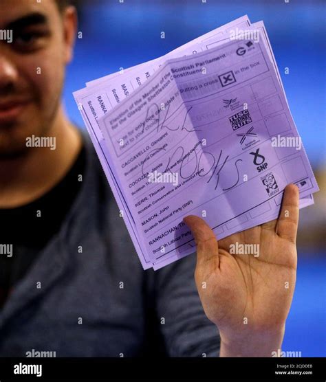 Spoilt Ballot Paper Hi Res Stock Photography And Images Alamy