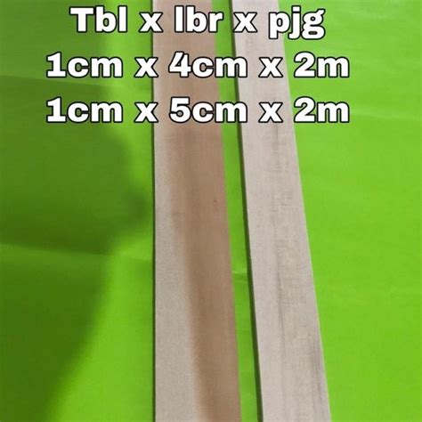 Jual Lis Kayu Wall Moulding 1x4 1x5 X 2 Meter List Kayu Halus Shopee
