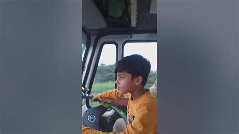 6 Year Old Driving Truck Youtube