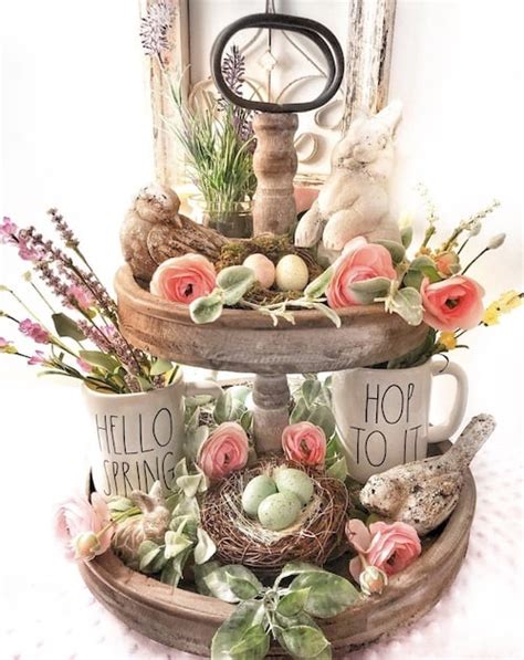 Inspiring Tiered Tray Style Ideas For Spring And Easter Artofit