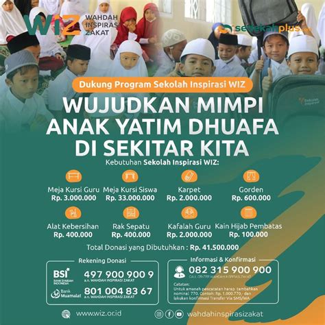 Yuk Bantu Anak Anak Kurang Mampu Bersekolah Gratis Wahdah Inspirasi Zakat