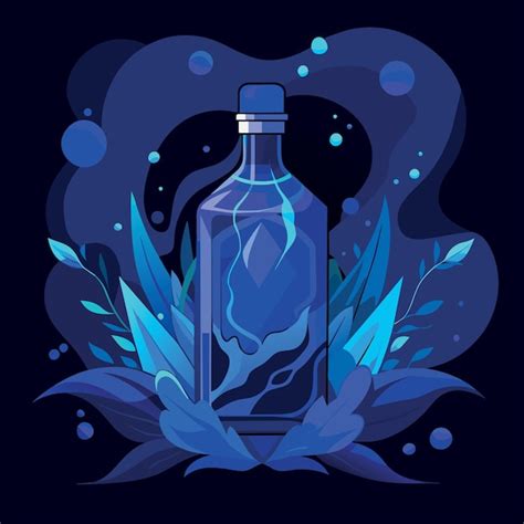 Premium Vector Dark Blue Alcohol Ink