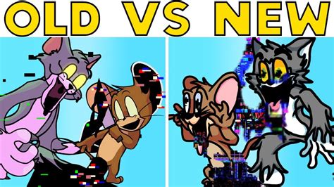 Friday Night Funkin Old Pibby Tom Jerry Vs New Pibby Tom Jerry