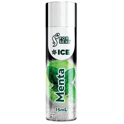 Gel Para Massagem Comestivel Sensação ICE mL Menta FOR SEXY Lust of Love Sex Shop Online