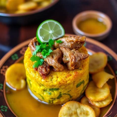 Mofongo Con Carne Frita Recipe Traditional Puerto Rican Dish Cooklaif