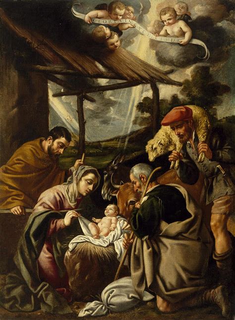 The Adoration Of The Shepherds Painting By Pedro Orrente Fine Art America