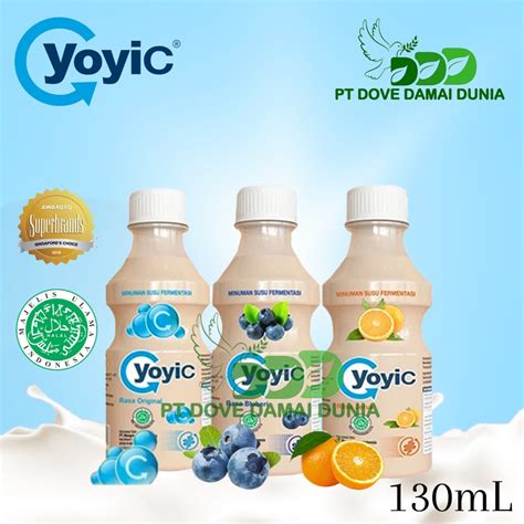 Jual Botol Yoyic Minuman Susu Fermentasi Susu Probiotik Ml