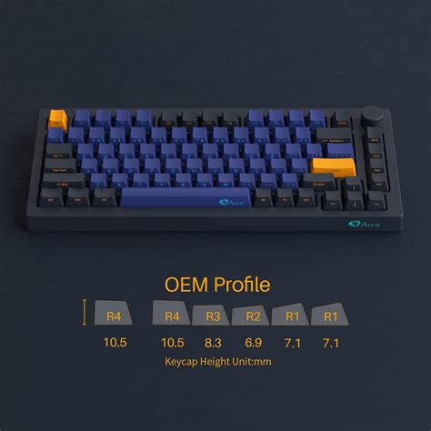 Akko B Plus Rgb Hot Swappable Mechanical Keyboard With Knob In