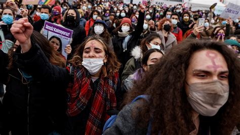 Istanbul Convention Protests As Turkey Pulls Out Of International