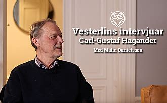 Vesterlins Intervjuar Carl Gustaf Hagander