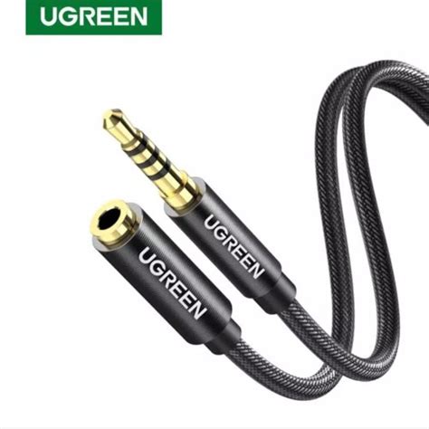 Jual Ugreen Kabel Aux Extention Mm Female To Mm Male Nylon Audio