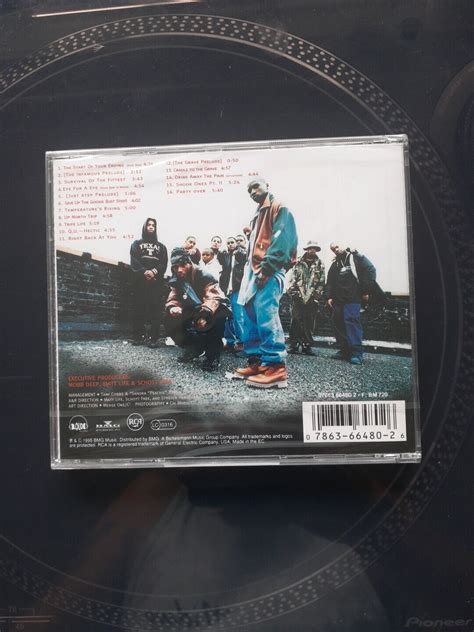 Mobb Deep The Infamous CD Sealed MINT EC 78636648026 EBay