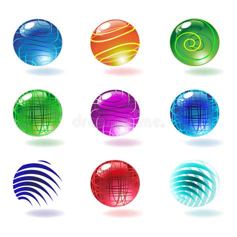 Abstract Spheres Stock Vector Illustration Of Shiny 19753506