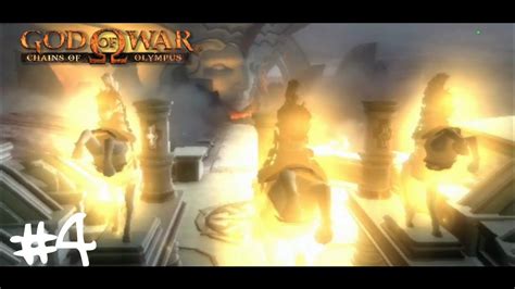 God Of War Chains Of Olympus Templo Puzzles E Os Cavalos De Fogo