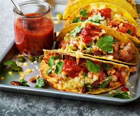 Ostgratinerade Kycklingtacos Ett Recept Fr N Santa Maria Recept