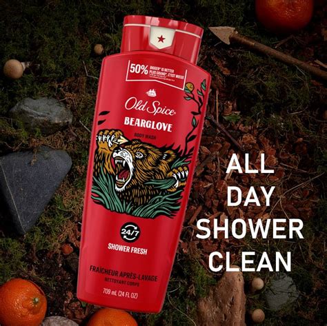 Bearglove Wild Collection Body Wash 24 Oz Old Spice