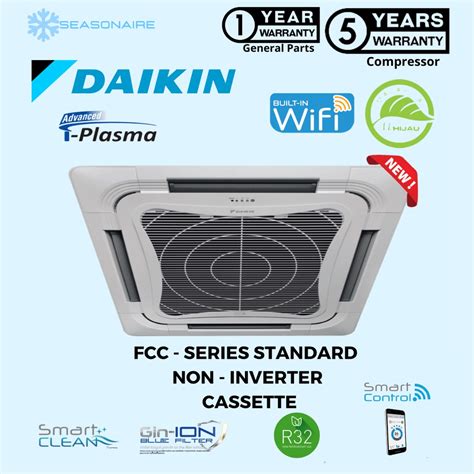 Daikin Hp Hp R Standard Non Inverter Cassette Type Air Cond