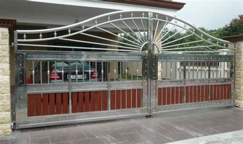 Modern Stainless Steel Gate For Home At 1200 Sq Ft In Chennai ID