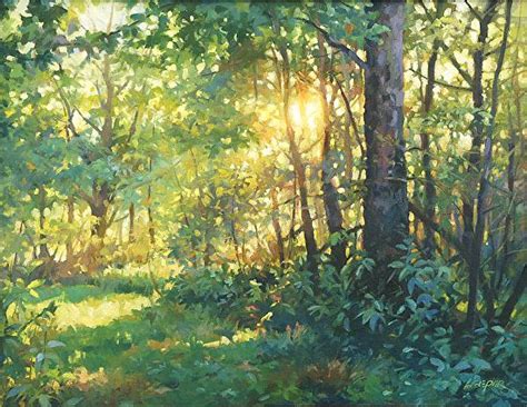 September Sun By Christopher Leeper Oil 16 X 20 Landscape En Plein