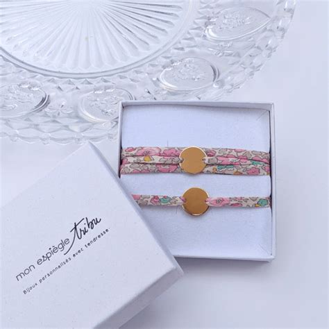 Duo De Bracelets Liberty Personnalis S M Re Fille Mon Espi Gle Tribu