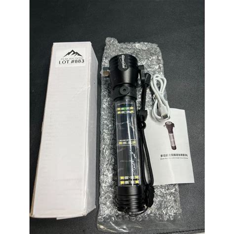 Lot of 1 Solar Powered Flashlight