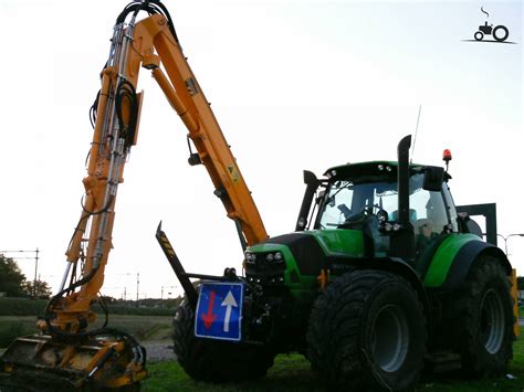 Foto Deutz Fahr Agrotron 6160 4 TTV Van De Heer Land Water