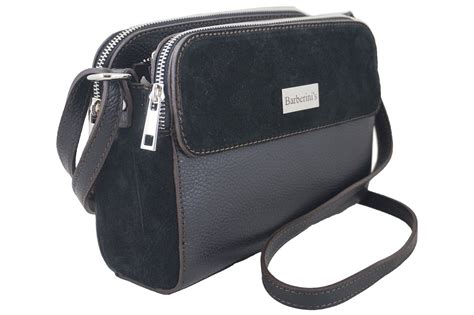 Torebki Sk Rzane Crossbody Czarna