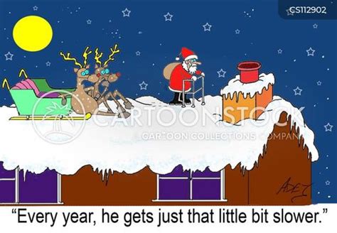 Christmas Senior Cartoons And Comics Funny Pictures From Cartoonstock