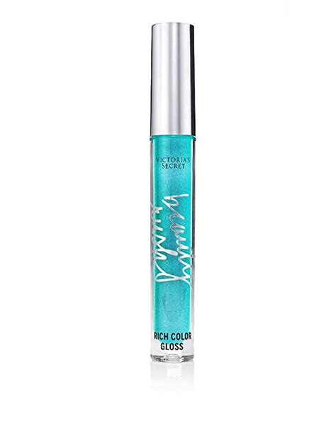 Amazon Victoria S Secret Beauty Rush Color Shine Lip Gloss Blue