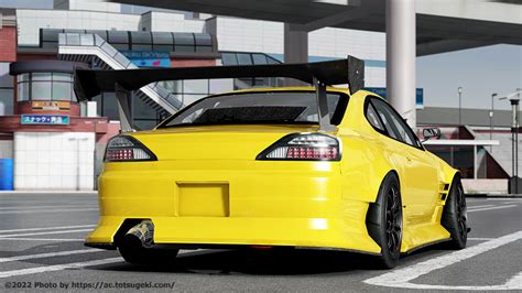 Assetto Corsaシルビア S15 スペックR WDT Nissan Silvia S15 WDT アセットコルサ car mod