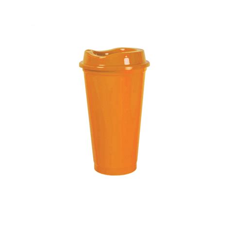 Vaso Cafetero Naranja Sublimacion PromoVentas