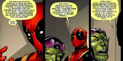 Marvel Confirms How Deadpools Healing Factor Is The Polar Opposite Of