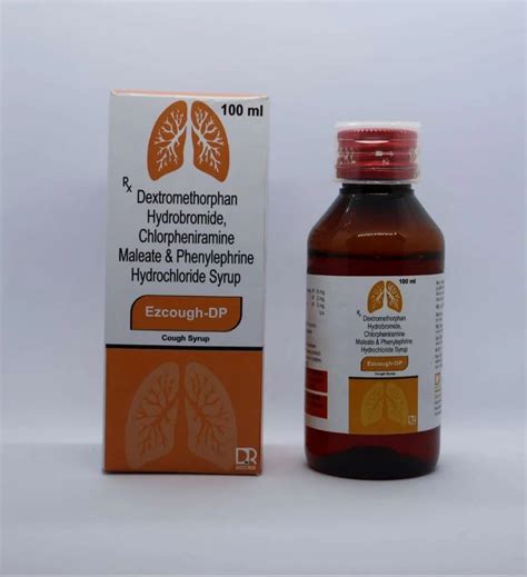 Dextromethorphan Hbr Phenylephrine Hcl Syrup Packaging Size 100 Ml At