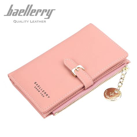 Jual Baellerry N Dompet Wanita Panjang Bahan Kulit Pu Leather