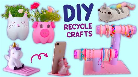 10 Wonderful Recycle Diy Crafts That Will Brighten Your Room Youtube