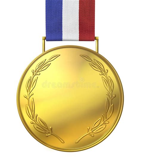 Gold medal of honour stock illustration. Illustration of golden ...