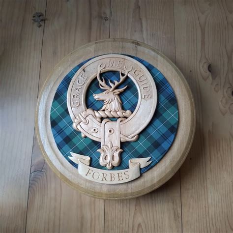 Pride Of The Highlands Scottish Clan Crests Signcarver