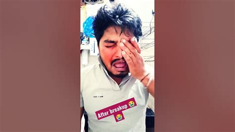 After Breakup😭😭😭 Subscribe Shortsvideo Breakup Youtube