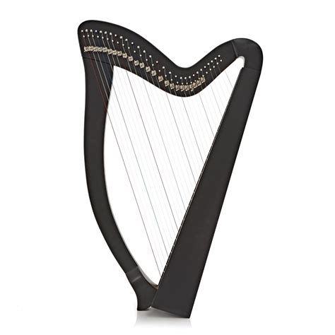 String Harp With Levers By Gear Music Black At Gear Music