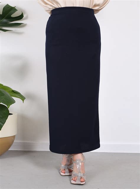 Navy Blue Skirt