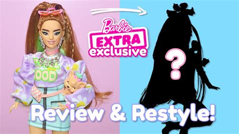 Barbie Extra Pack Exclusive Review Restyle Lookbook Youtube